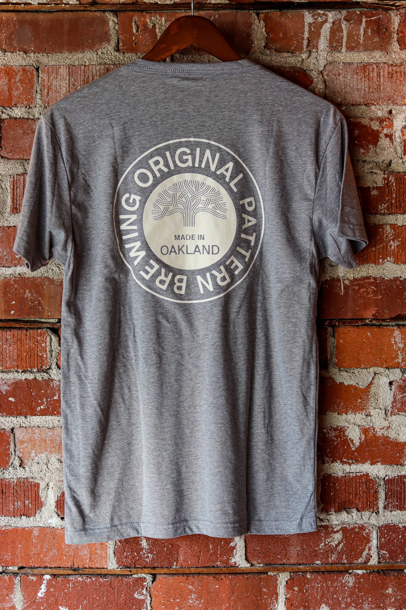 Short Sleeve V-Neck Shirt (GREY)