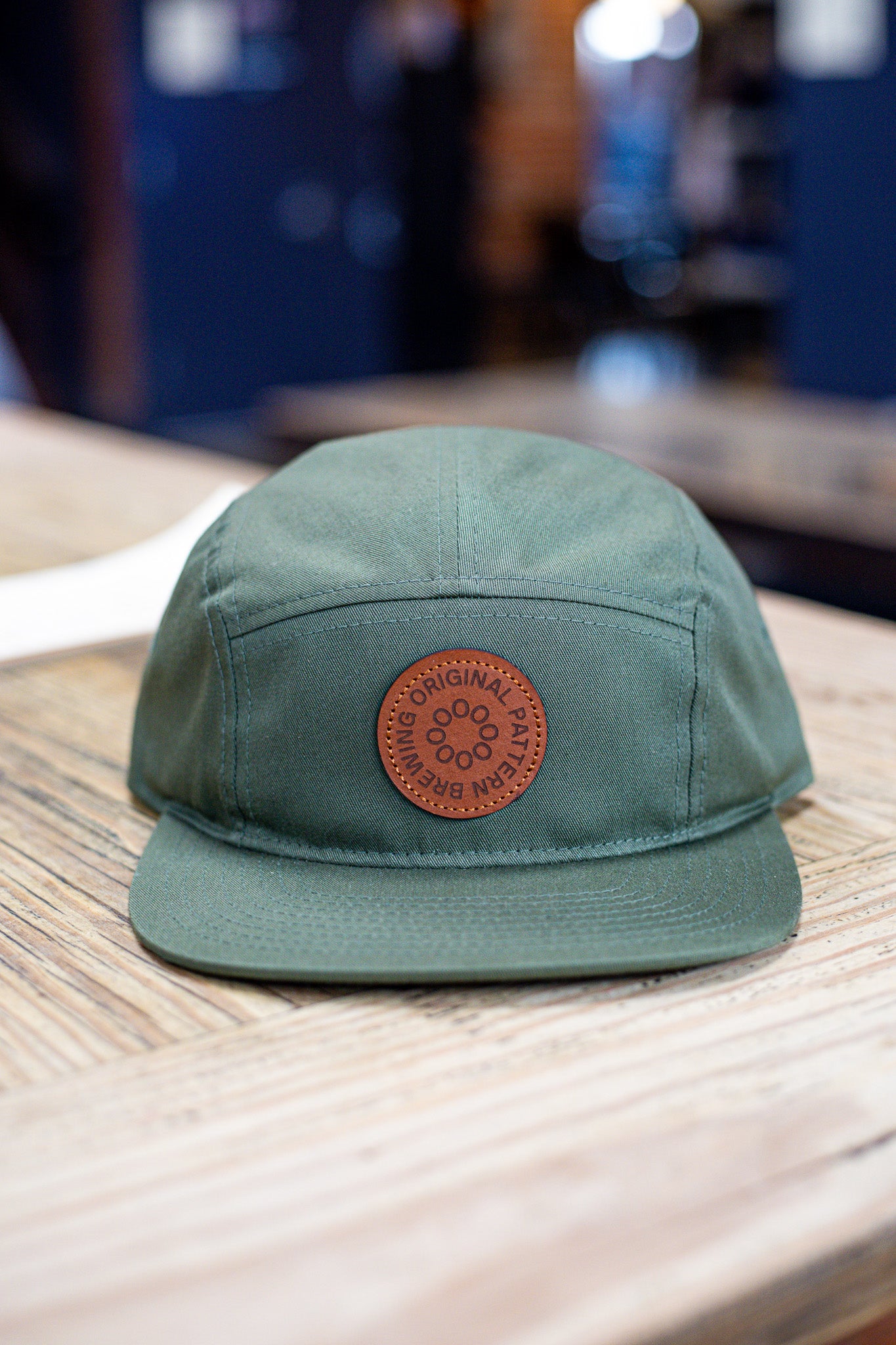 Green 5-Panel Hat