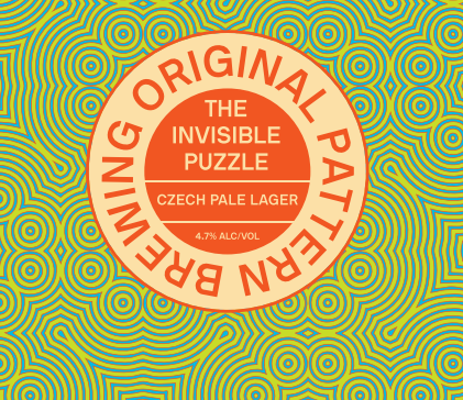 The Invisible Puzzle CZECH PALE LAGER (SHIPPING) **NEW**
