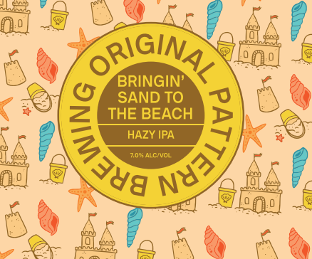 Bringing Sand To The Beach HAZY IPA (PICK UP)