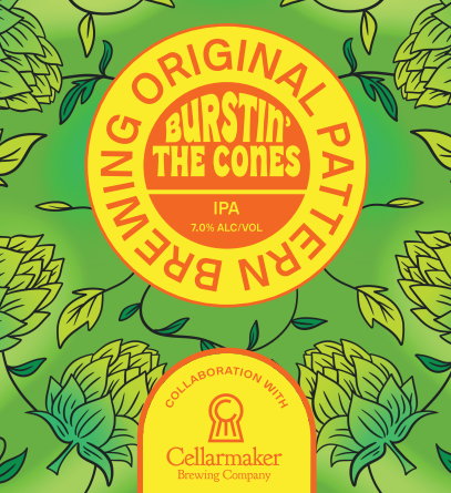 Burstin' The Cones IPA (PICK-UP) **Releasing Friday 2/20 at Noon**