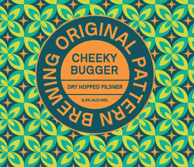 Cheeky Bugger DRY HOPPED PILSNER (SHIPPING) **NEW**