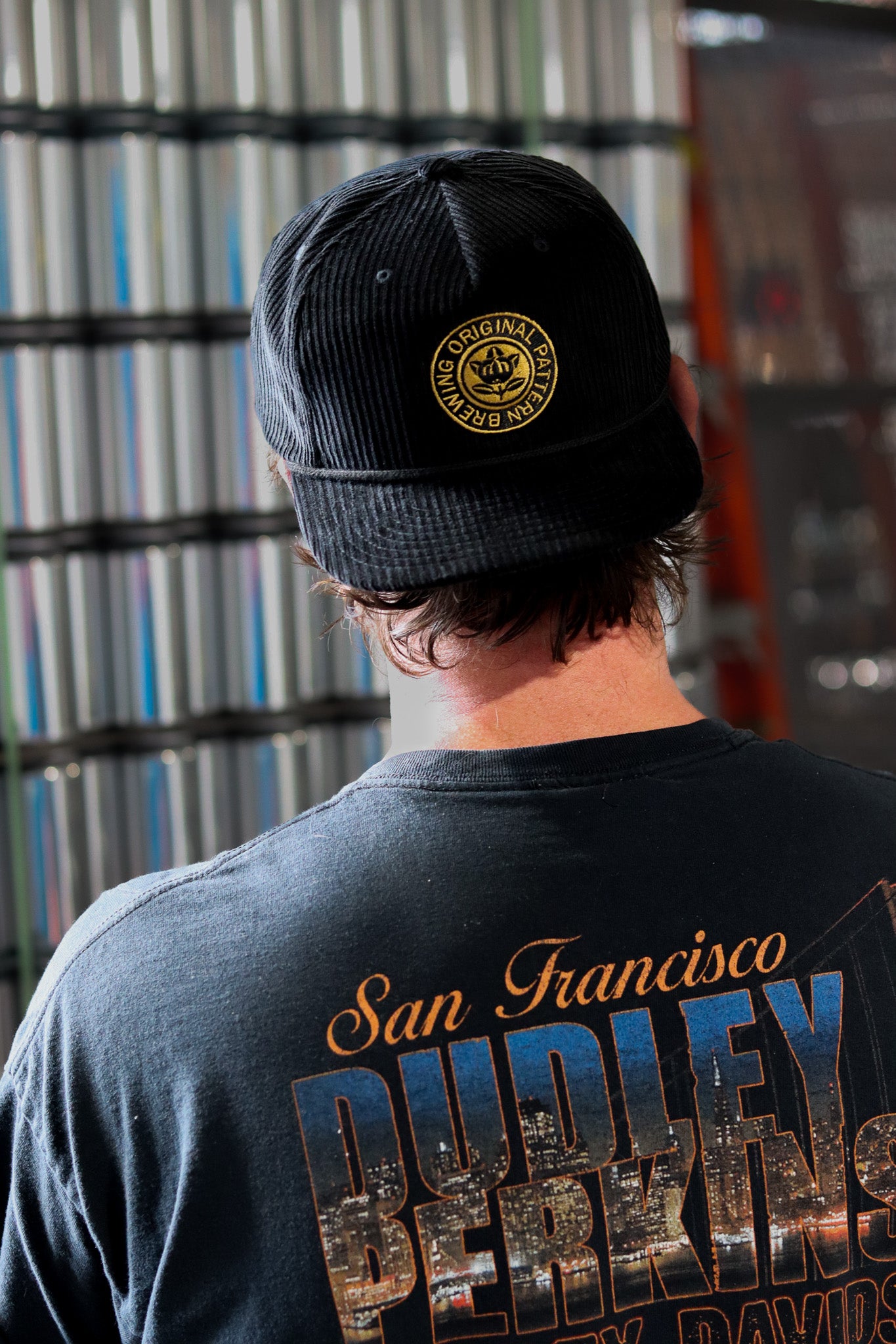 Yamagata Corduroy Hat (Black)