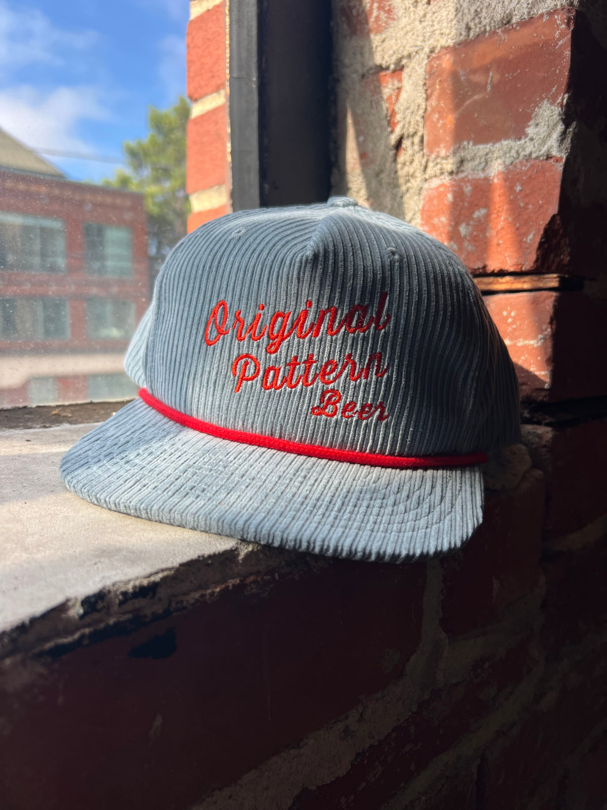 NEW Corduroy Original Pattern Beer in Blue