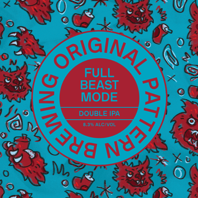 Full Beast Mode DOUBLE IPA (SHIPPING) **NEW**