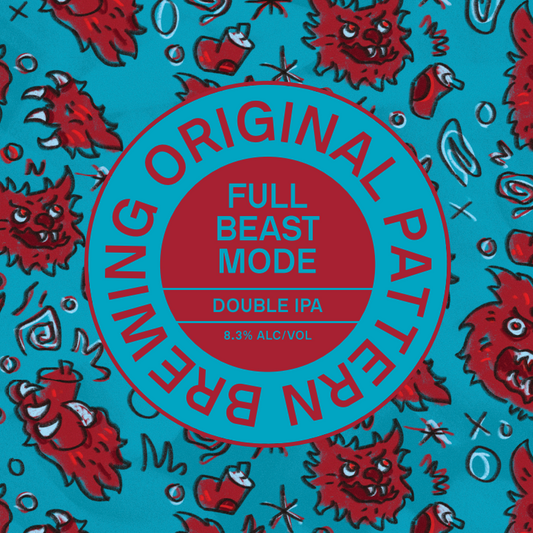 Full Beast Mode DOUBLE IPA (SHIPPING)