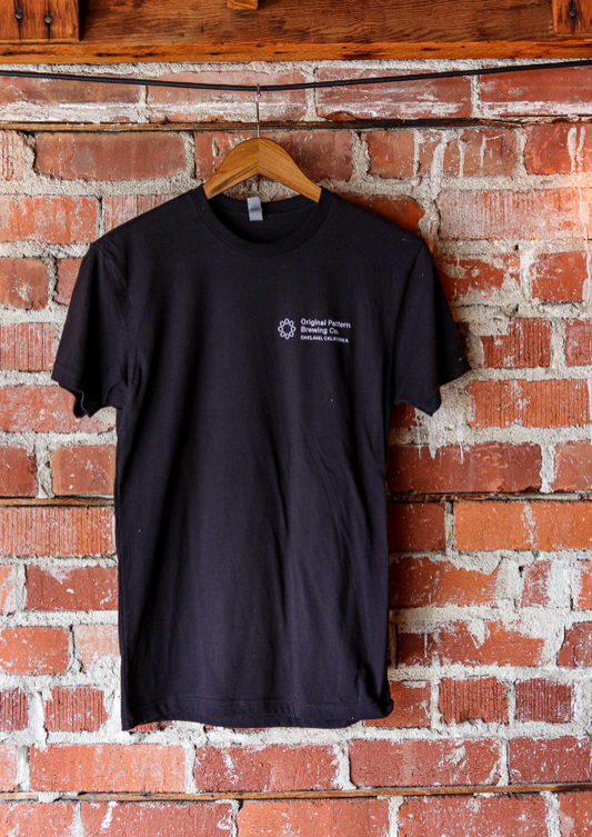 Black Short Sleeve Shirt FOR BLEACH-DYE
