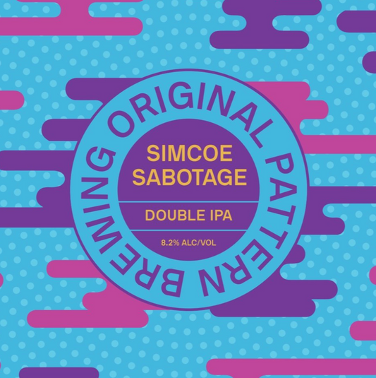 Simcoe Sabotage DOUBLE IPA (PICK-UP)
