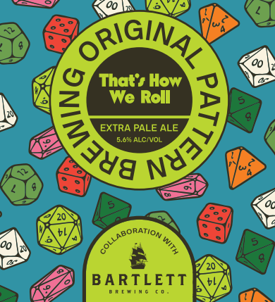 That's How We Roll EXTRA PALE ALE (PICK-UP) **Releasing Friday 2/20 at Noon**